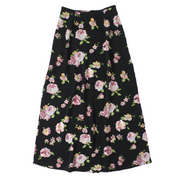 90s Floral Maxi Skirt (XS/S)