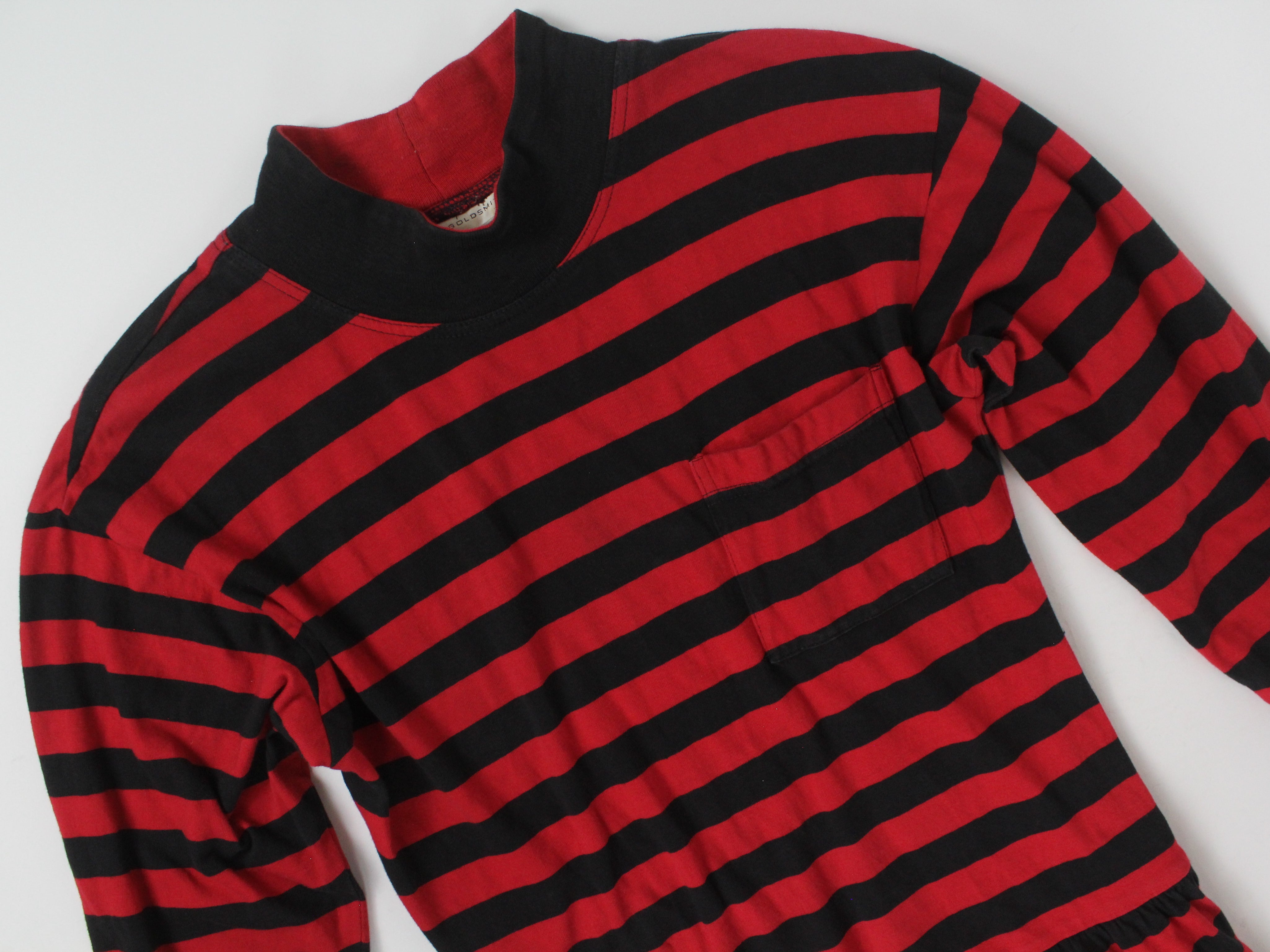 90s Striped Maxi Dress (S/M)