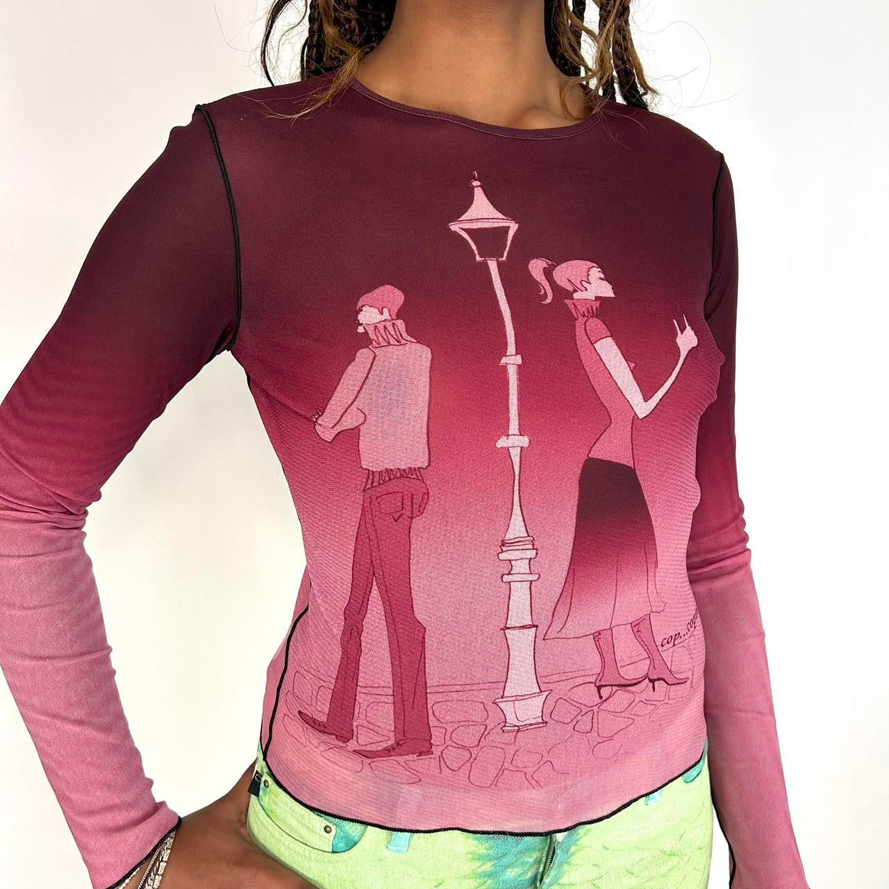 Cop Copine Mesh Long Sleeve (S/M) – Holy Thrift