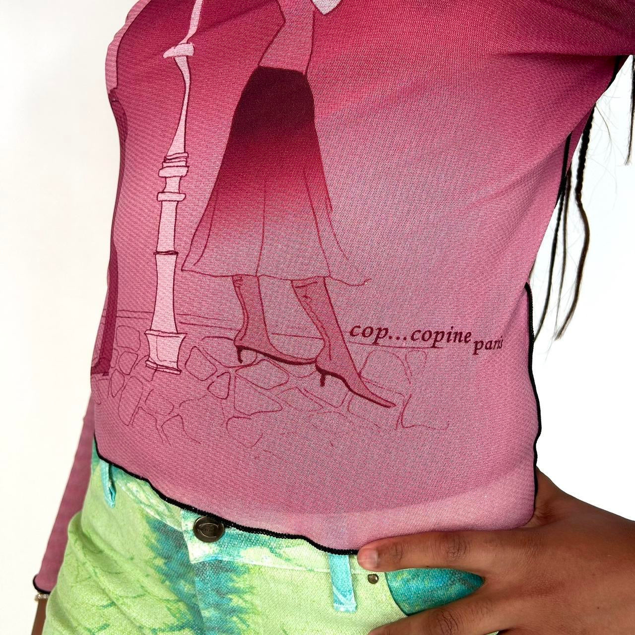 Cop Copine Mesh Long Sleeve (S/M)