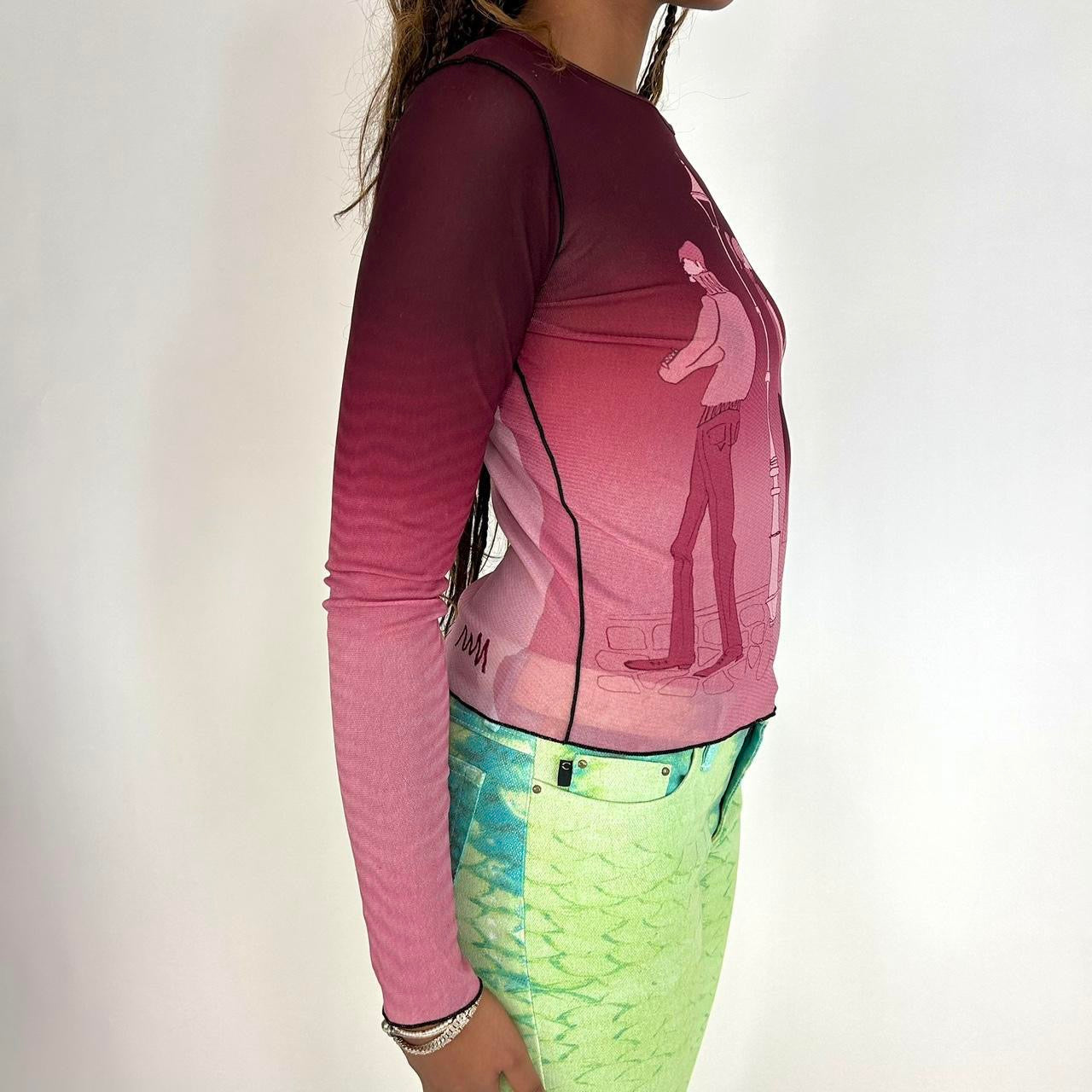 Cop Copine Mesh Long Sleeve (S/M)