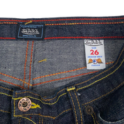Von Dutch Low Rise Logo Flare Jeans (XS/S)