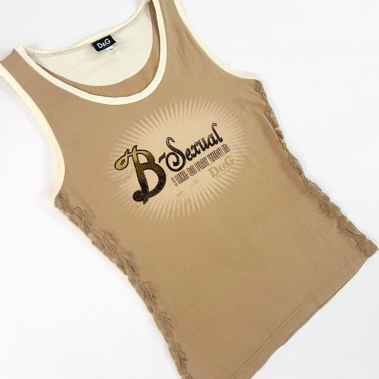 2006 D&G 'B-Sexual' Tank Top (S/M)
