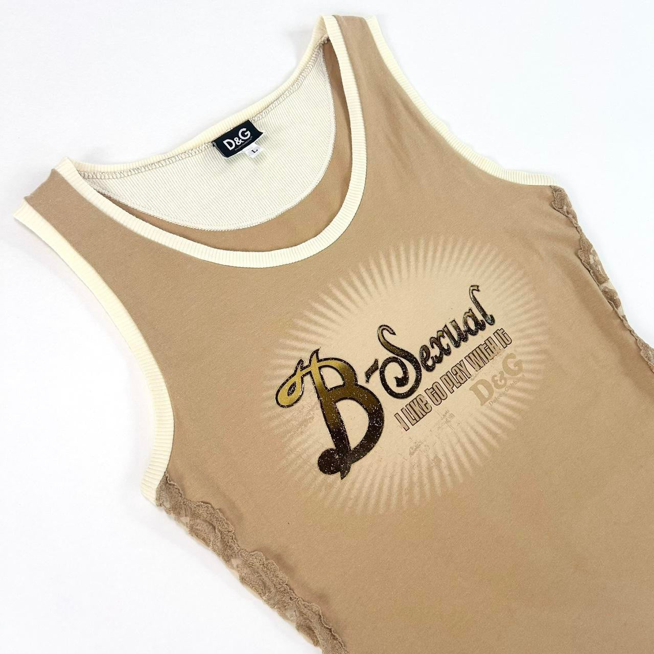 2006 D&G 'B-Sexual' Tank Top (S/M)