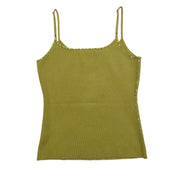 Lime Knit Sequin Cami (L)