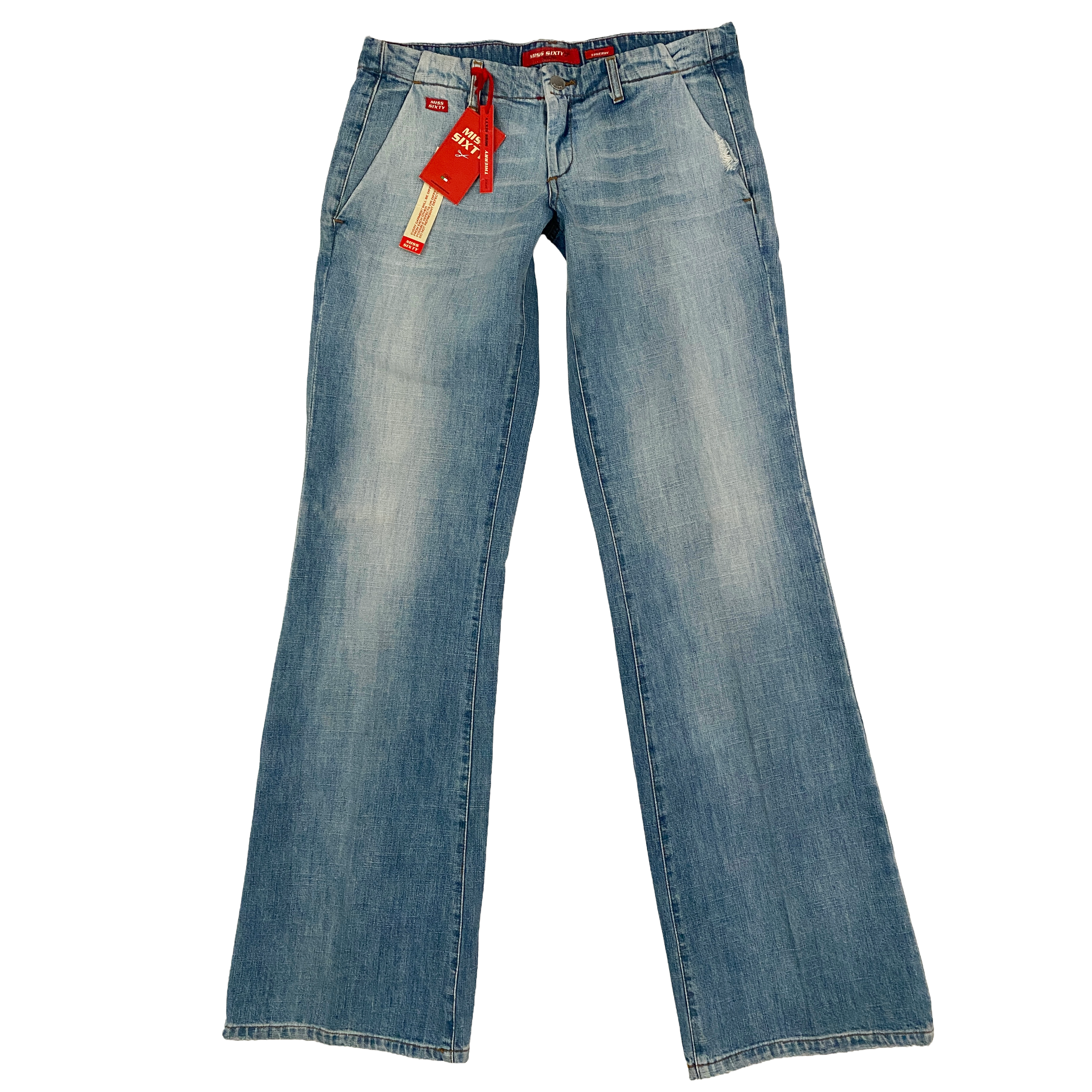 Miss Sixty 2000s Ultra Low Rise Jeans (M)