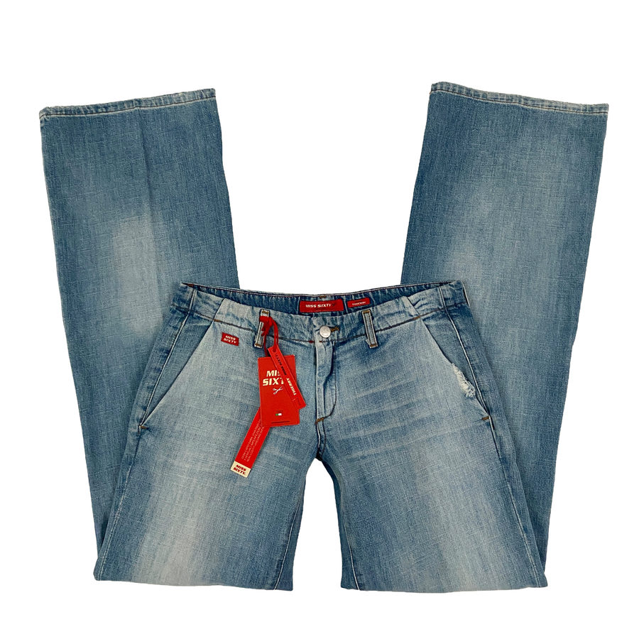 Miss Sixty 2000s Ultra Low Rise Jeans (M)
