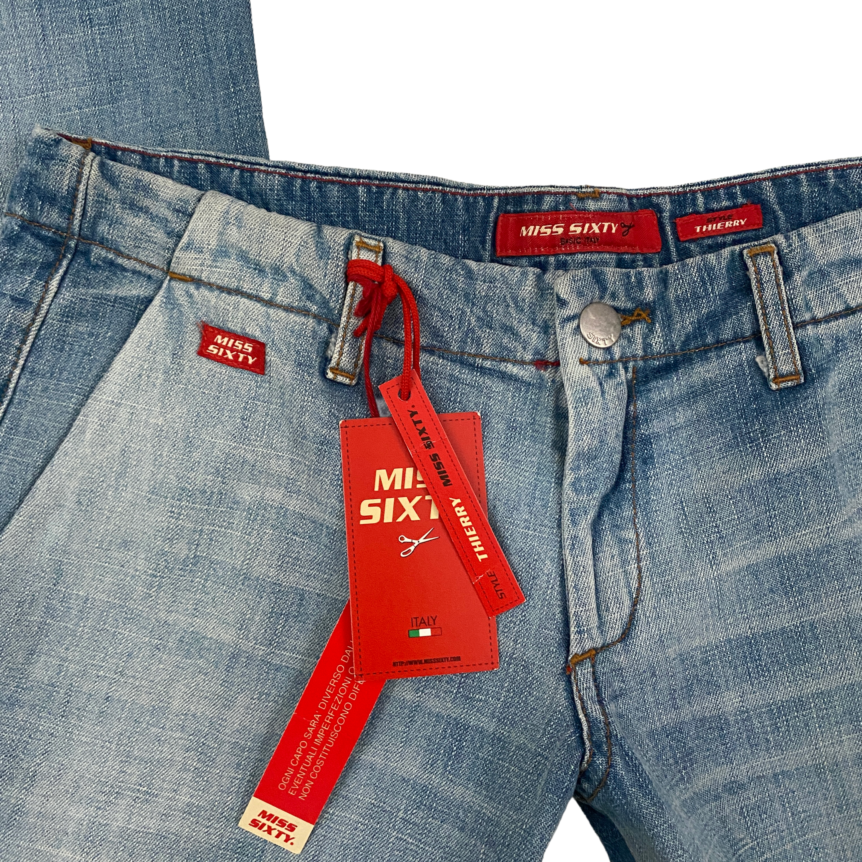 Miss Sixty 2000s Ultra Low Rise Jeans (M)
