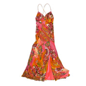 Beaded Floral Paisley Gown (S)