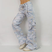 Baby Blue Camo Cargos - M/L