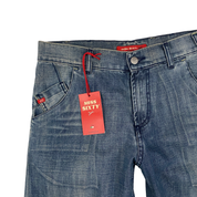 Miss Sixty 2000s Relaxed Mid Rise Straight Leg Jeans (S/M)