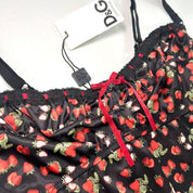 NWT D&G Strawberry Bustier (S/M)