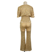 Gold Lace Flare Set (S)