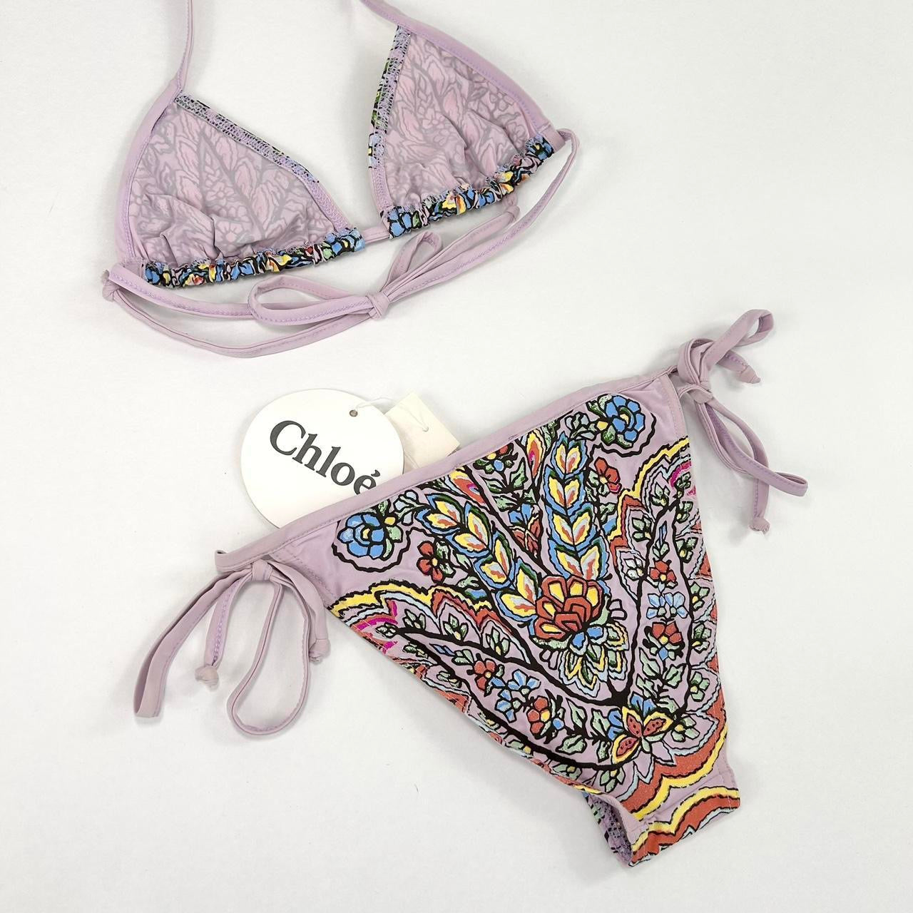 NWT Chloé Vintage Lilac Bikini (S)