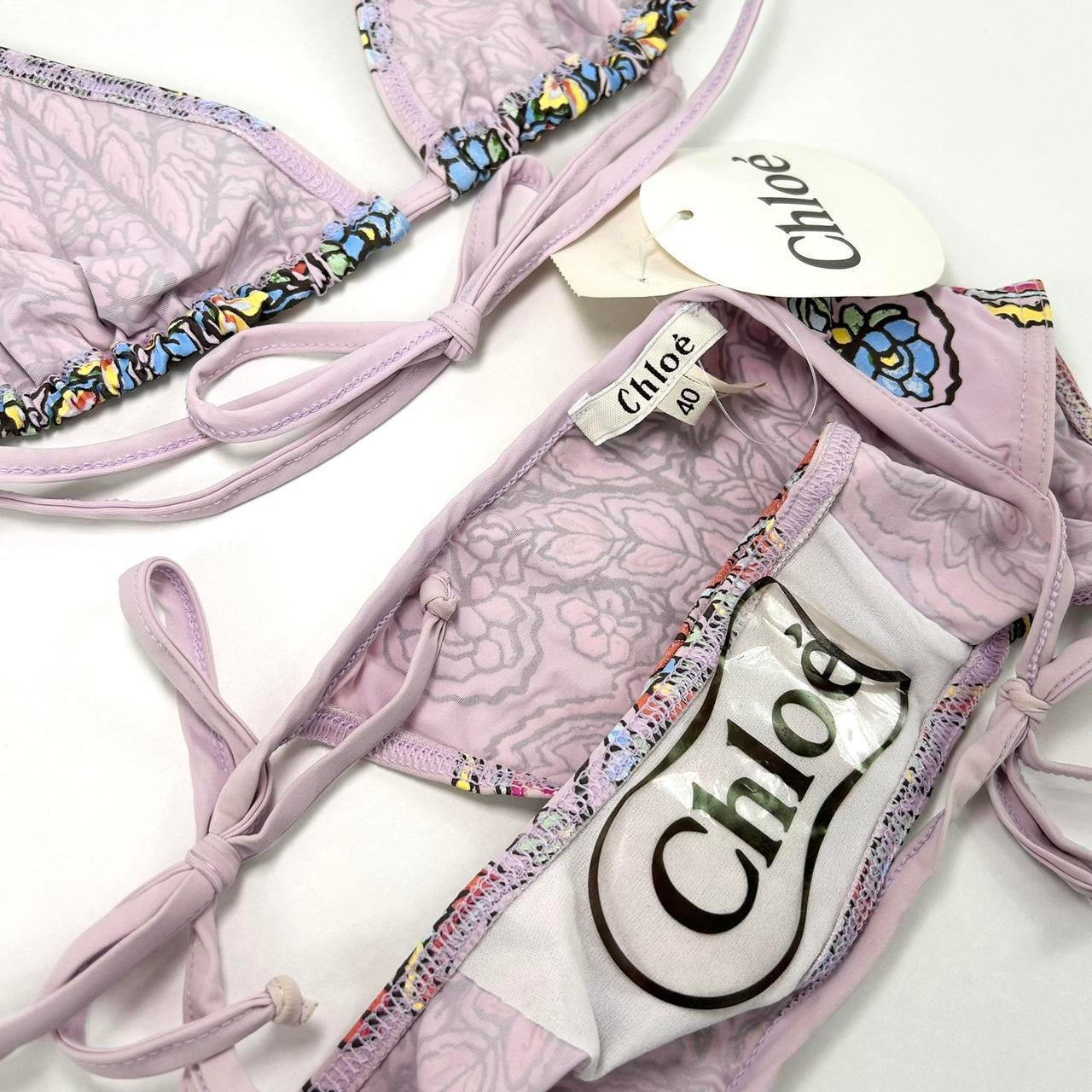 NWT Chloé Vintage Lilac Bikini (S)