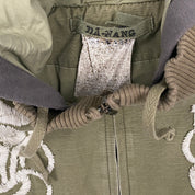 Da-Nang 2000s Embroidered Canvas Utility Jacket (S)