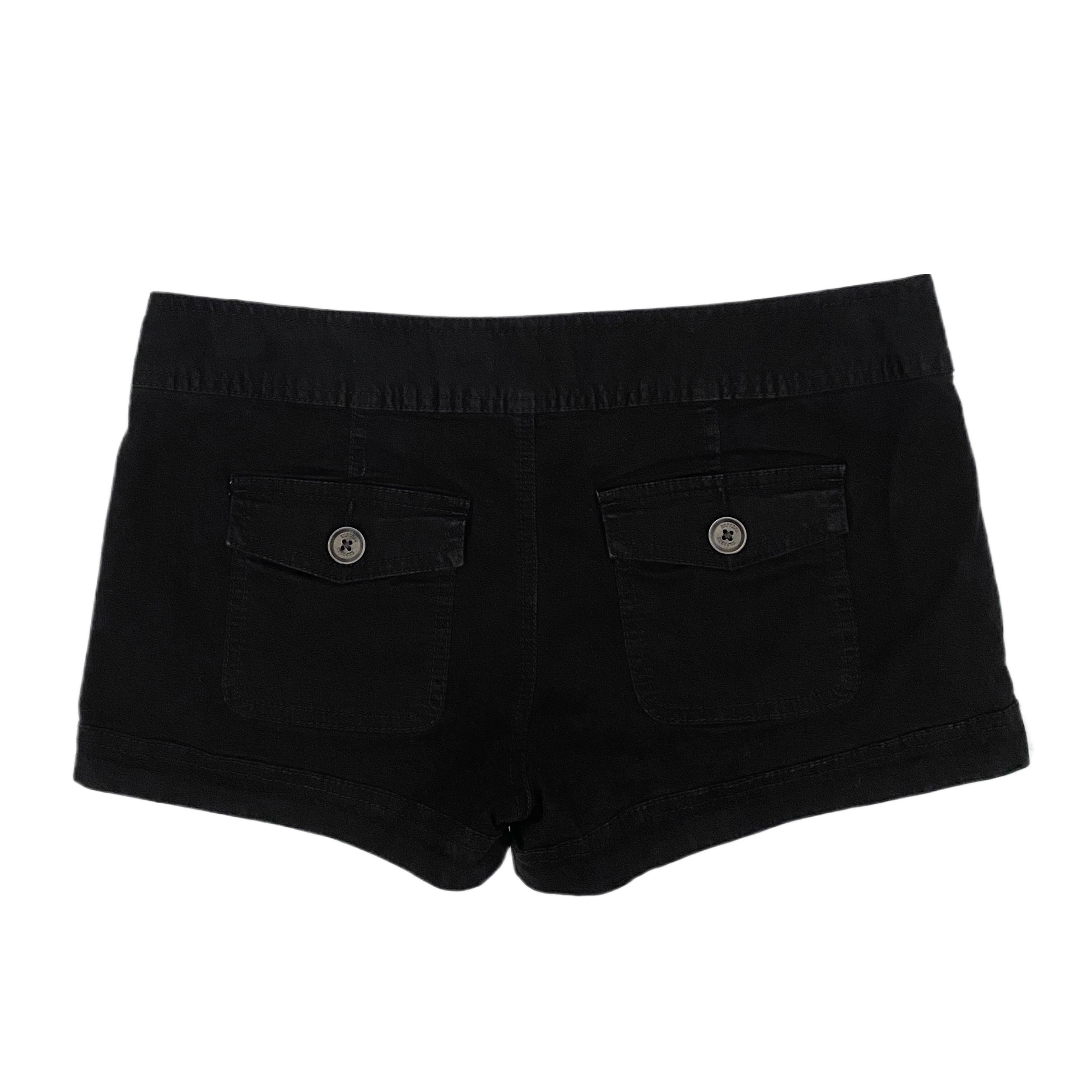 Noir Pinup Trouser Shorts (S)