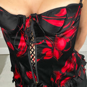 90's Victoria's Secret Floral Corset (34B)