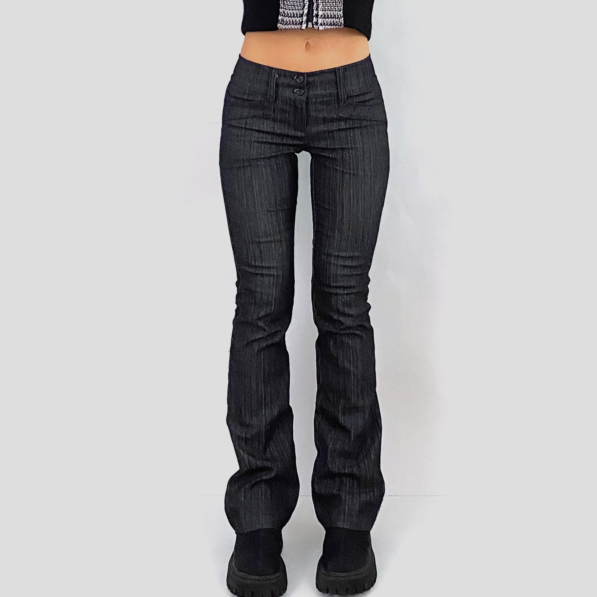 Y2K Low Rise Trousers - XS