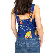 Ralph Lauren Nautical Linen Top (S/M)