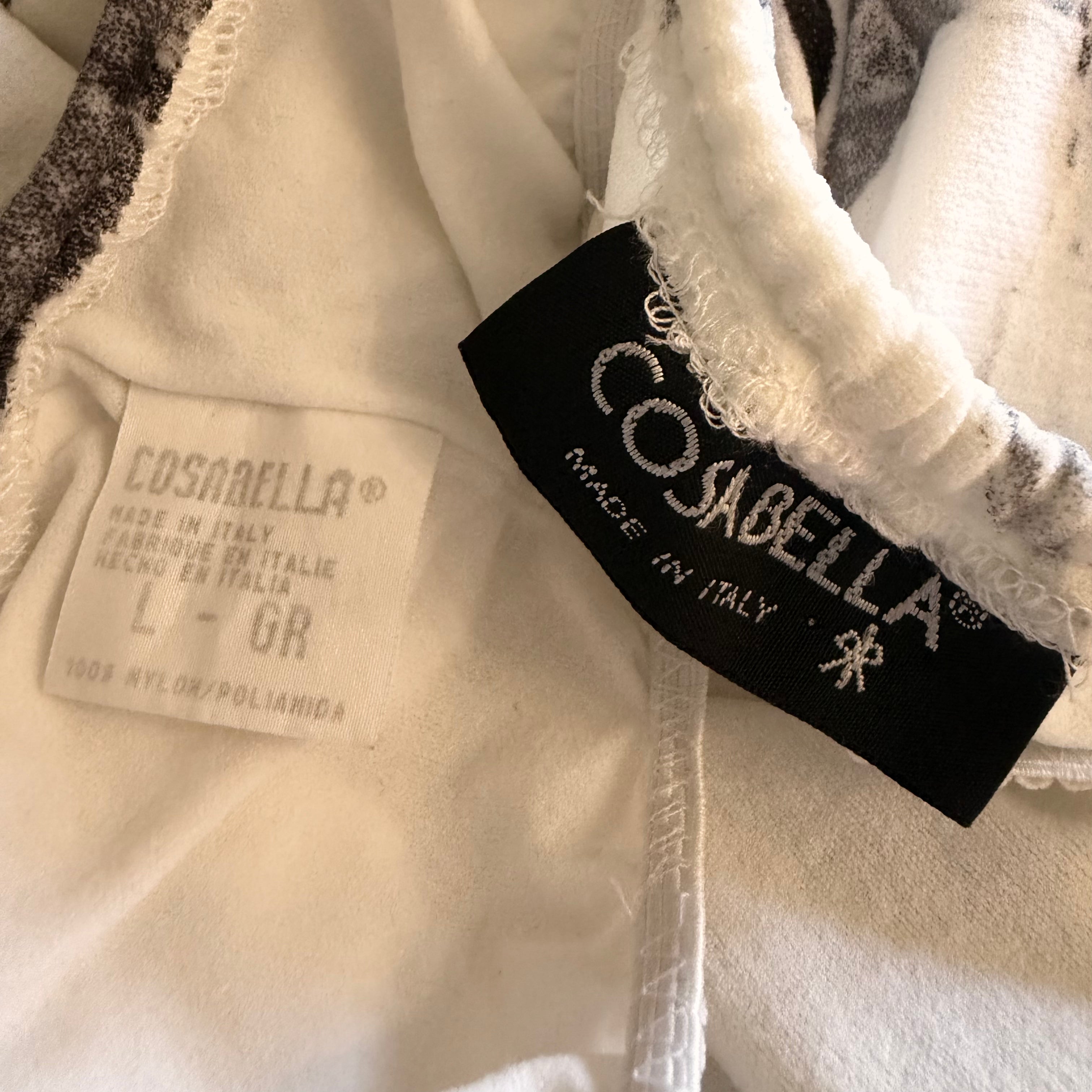 Rare Vintage Cosabella Graphic Maxi Dress (XS)