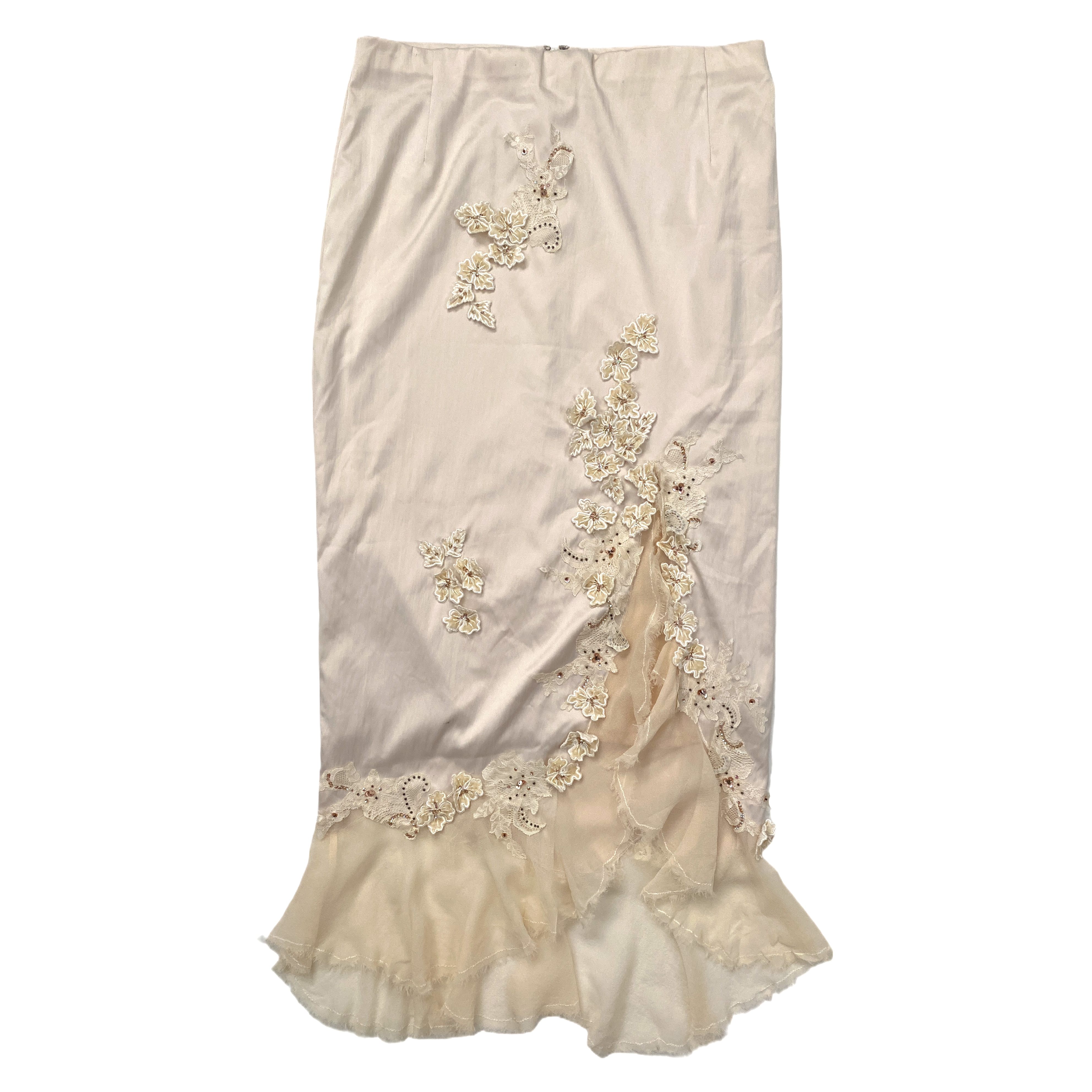 Embellished Boho Fairy Midi Skirt (M)