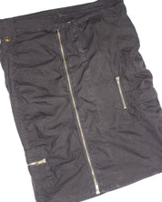 Y2K Subversive Utility Midi Skirt (S/M)