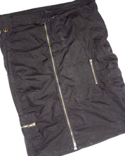 Y2K Foldover Utility Midi Skirt (S/M)
