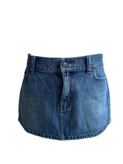 2010s Hollister Denim Mini Skirt (S/M)