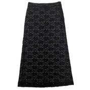 Noir Lace Maxi Skirt (S/M)