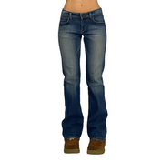 2000's Bongo Mid-Rise Bootcut Jeans (S/M)
