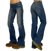 2000's Bongo Mid-Rise Bootcut Jeans (S/M)