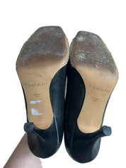 Y2K Buckle Leather Peep Toes (8)