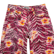 Wild Hibiscus Pants (XS)