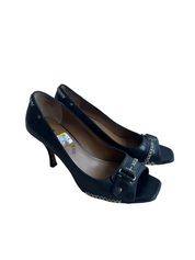 Y2K Buckle Leather Peep Toes (8)
