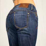 Guess Low Rise Daredevil Bootcut Jeans (S)
