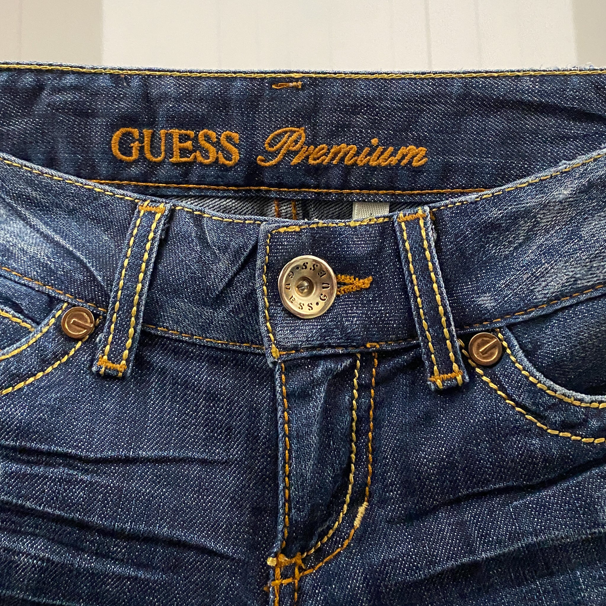 Guess Low Rise Daredevil Bootcut Jeans (S)