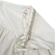 Y2K White Embellished Skirt (L)