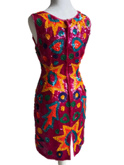 Vintage 1980s/1990s Beaded & Sequin Mini Dress (XS/S)