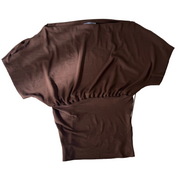 The Slouchy Tee in Chocolate (XS-XL)