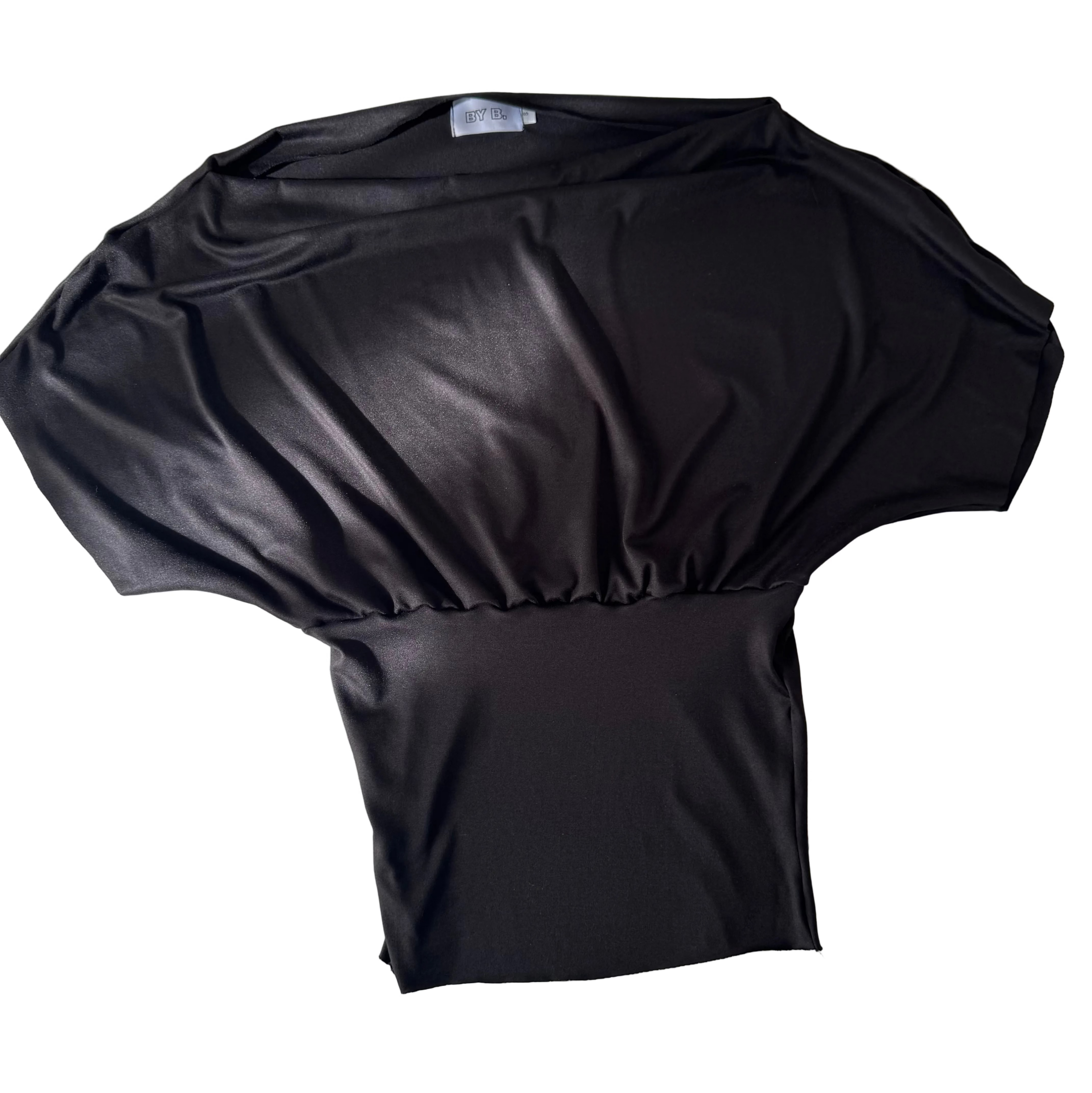 The Slouchy Tee in Black (XS-XL)