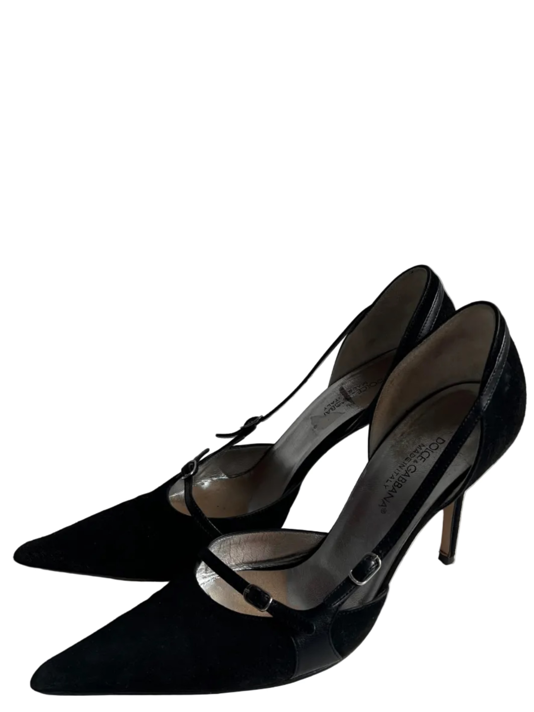 Y2K Dolce & Gabbana Pointy Heeled Pumps (40)