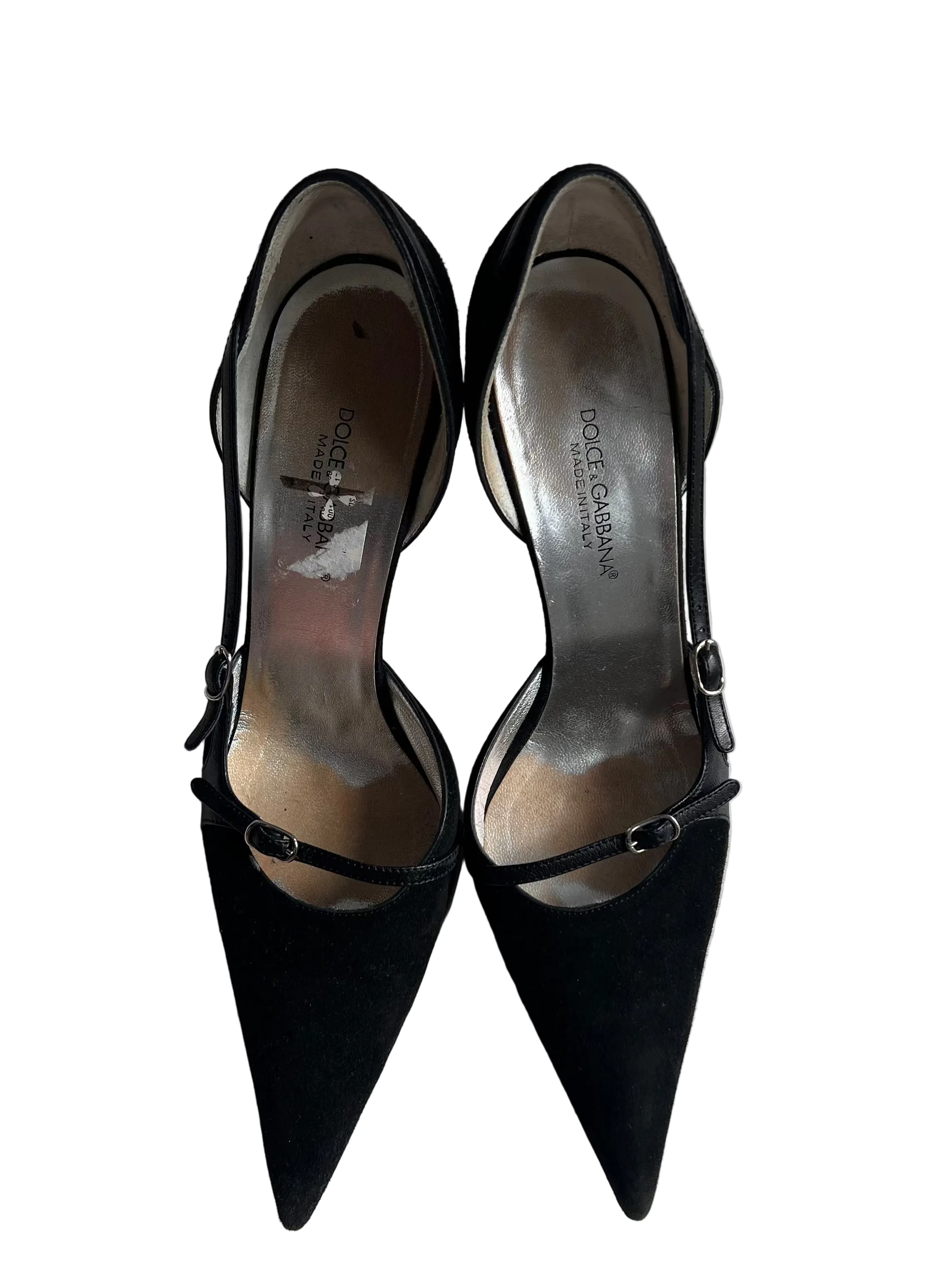 Y2K Dolce & Gabbana Pointy Heeled Pumps (40)