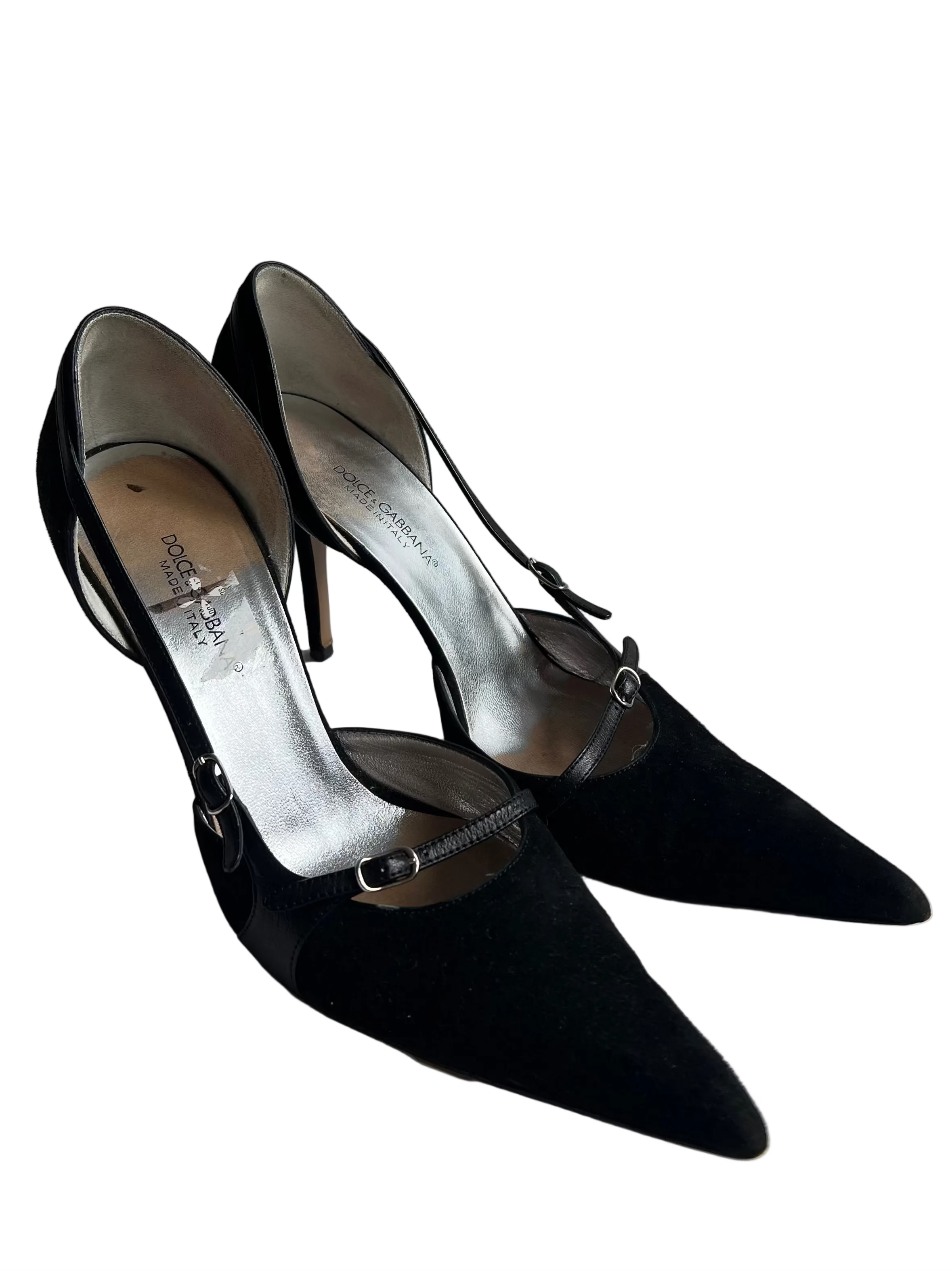 Y2K Dolce & Gabbana Pointy Heeled Pumps (40)