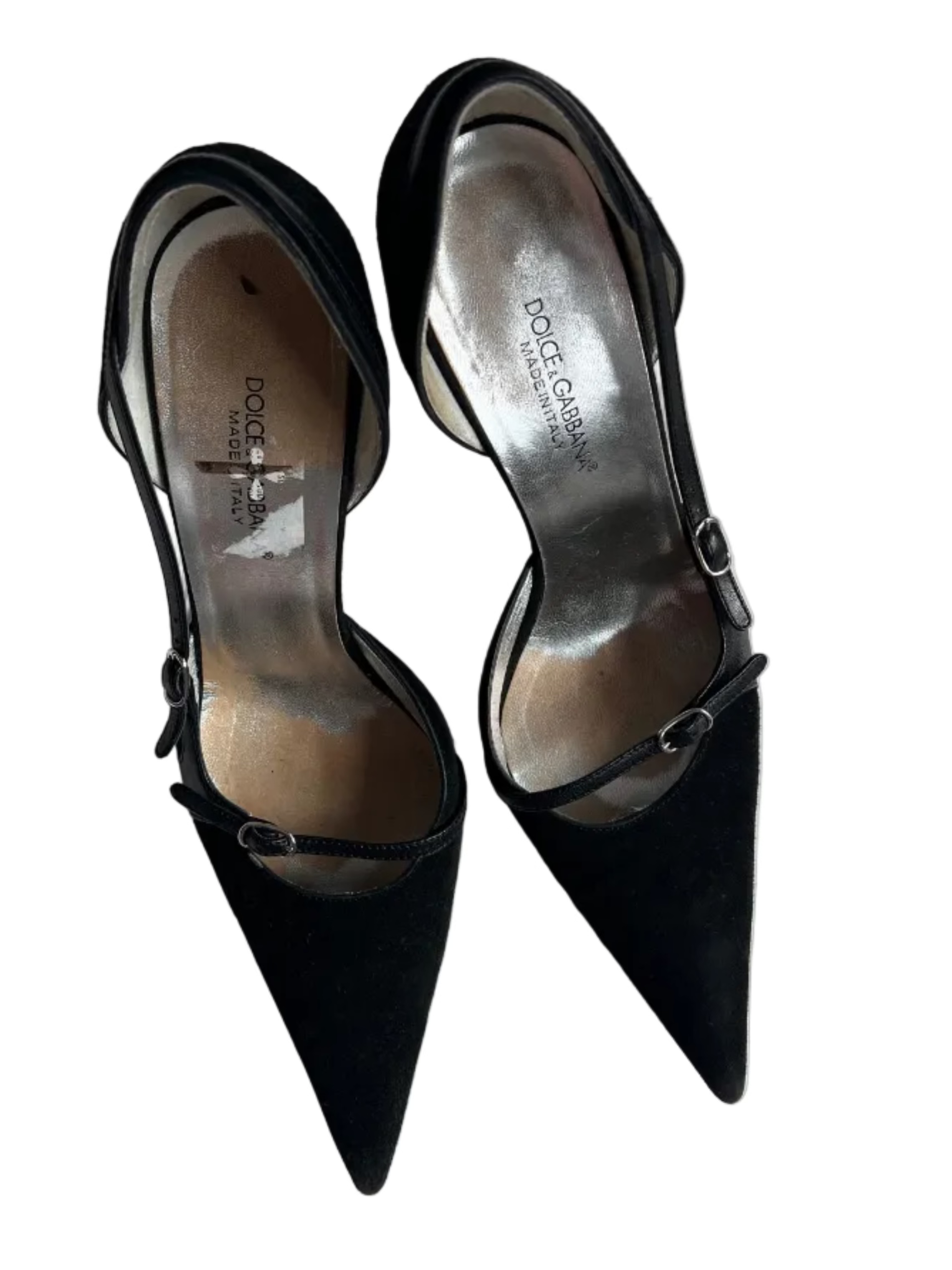Y2K Dolce & Gabbana Pointy Heeled Pumps (40)