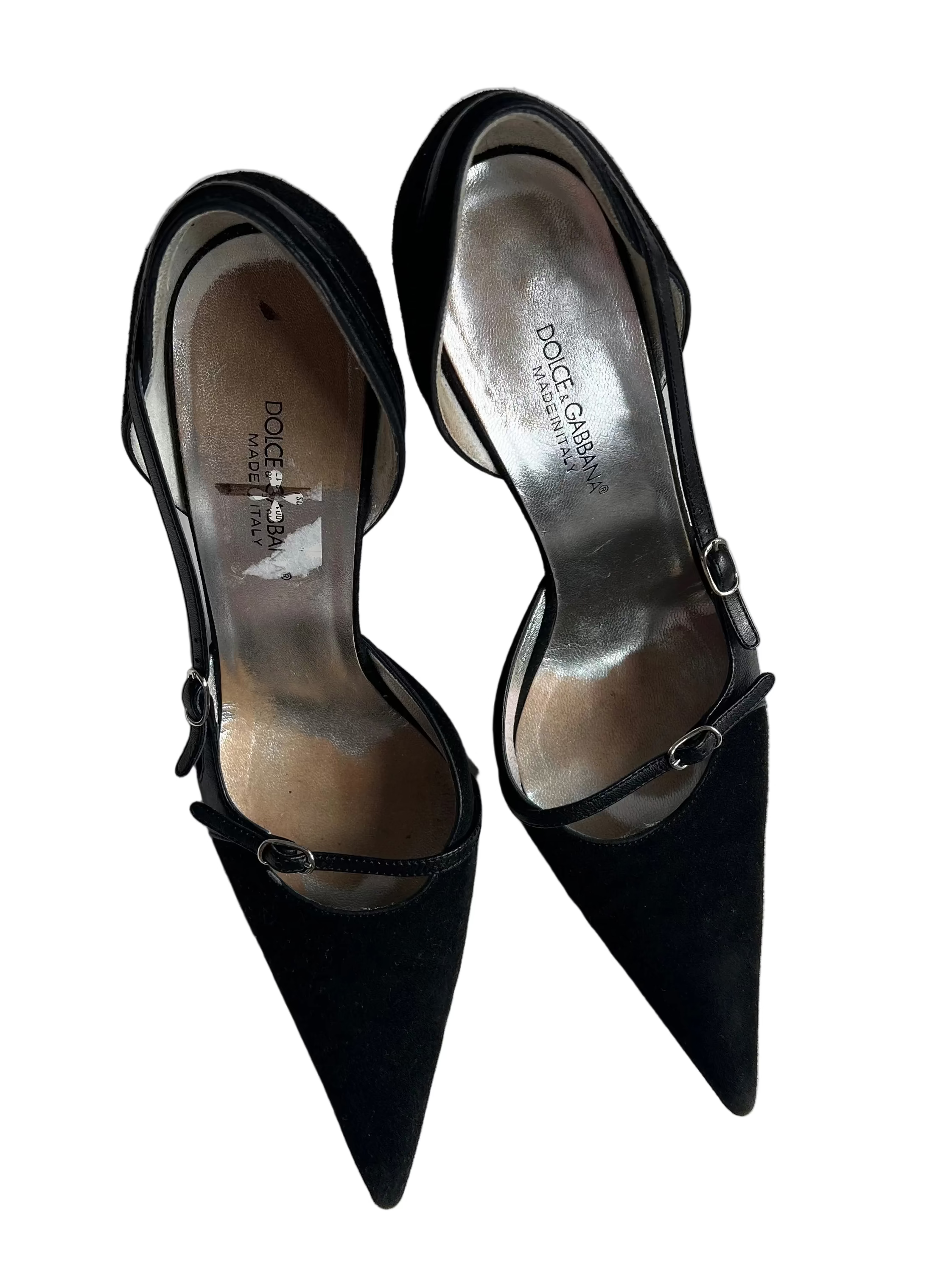 Y2K Dolce & Gabbana Pointy Heeled Pumps (40)
