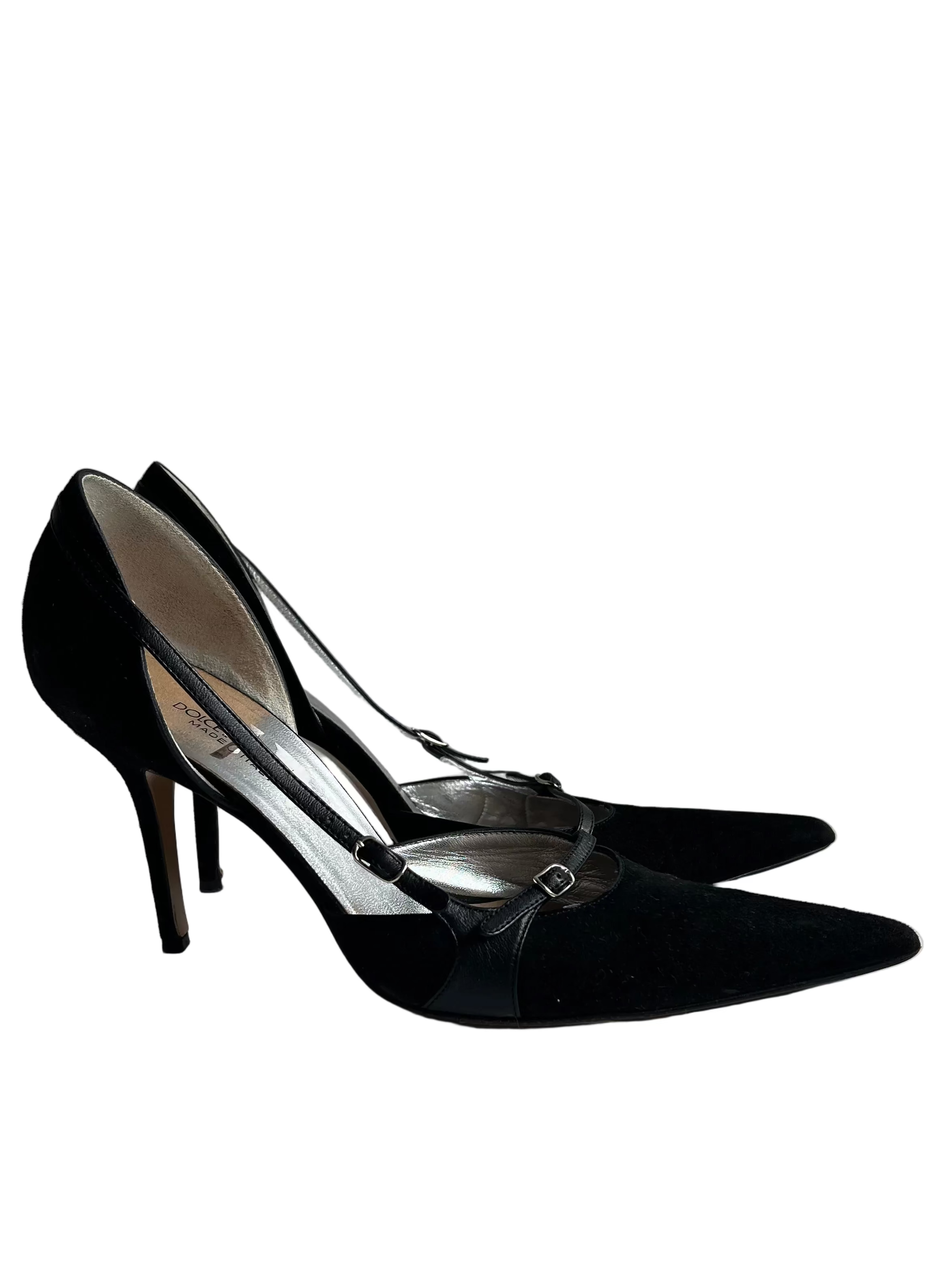 Y2K Dolce & Gabbana Pointy Heeled Pumps (40)