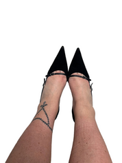 Y2K Dolce & Gabbana Pointy Heeled Pumps (40)