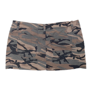 Camo Print Mini Skirt (M)