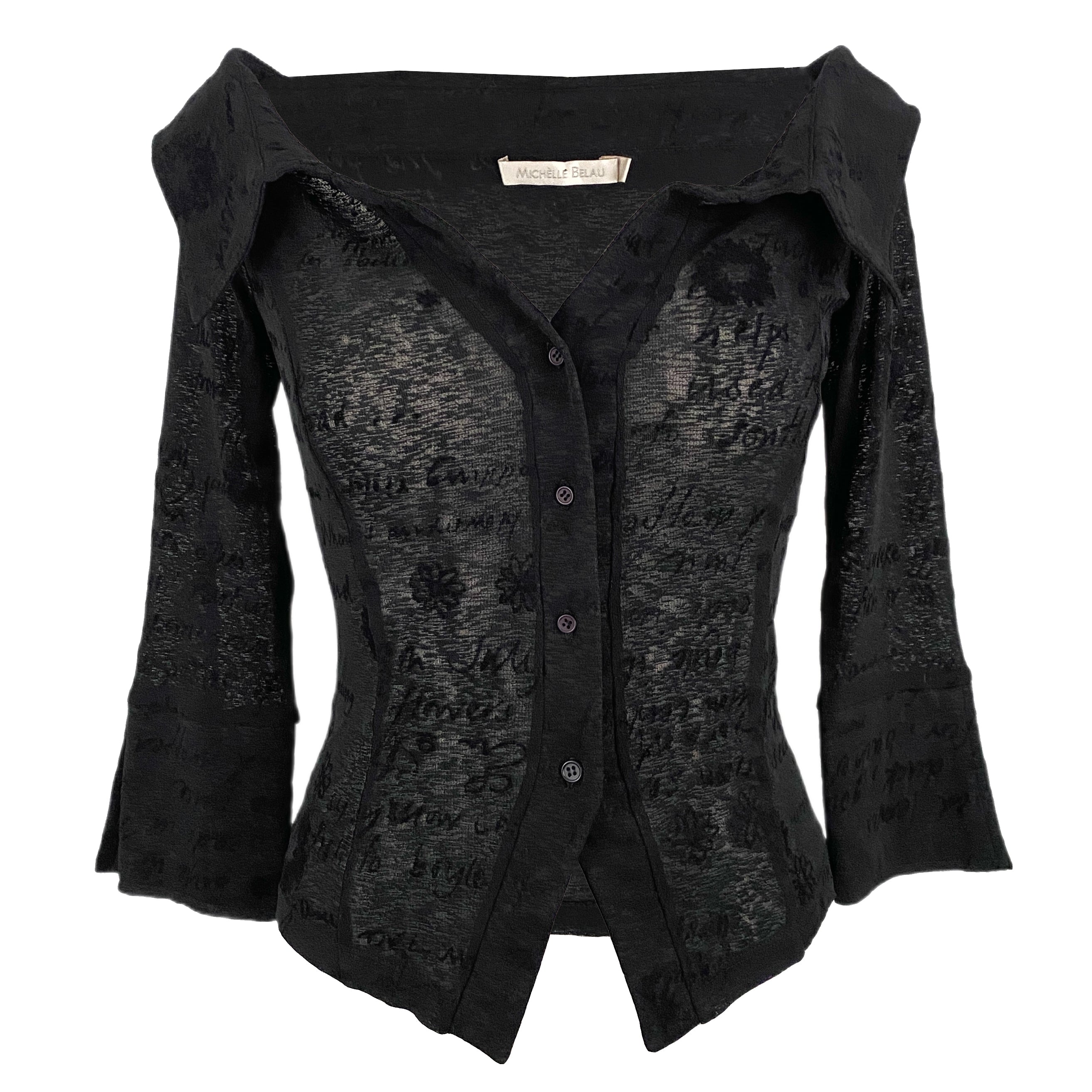 Funky Collared Top (M)